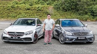 Mercedes-Amg C63 Sound Comparison W204 6.2 Na V8 Vs W205 4.0 Twin-Turbo V8