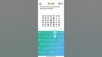 Brain out-level 66: find out the rule and write down the answer! #brainout #ytshorts