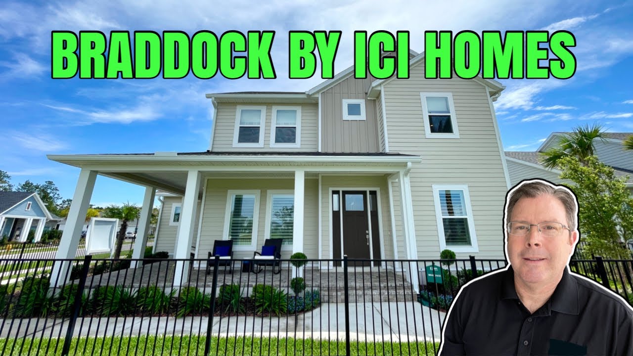 Braddock Model By ICI Homes Seven Pines Jacksonville Florida Homes