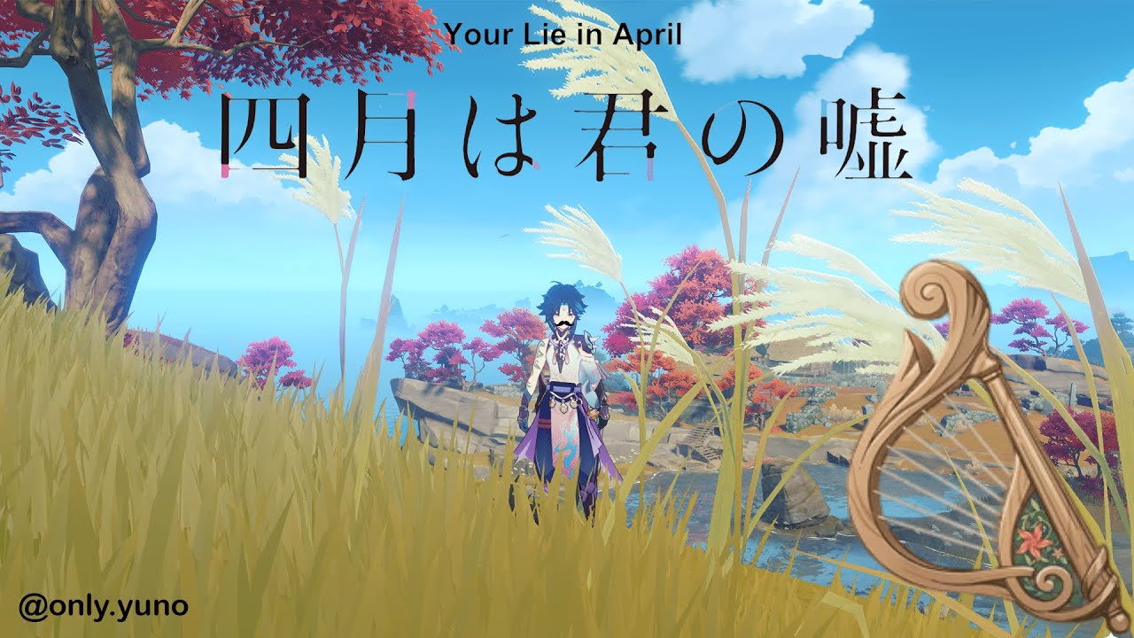Hikaru Nara (Your Lie in April OP)  Genshin Impact Lyre Cover :  r/Genshin_Impact