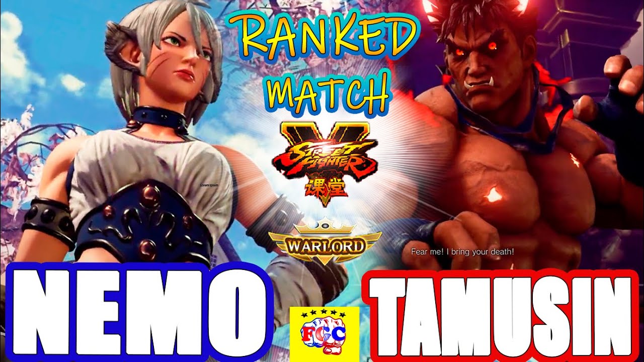 ストリートファイター５ 💥ネモ 「ファルケ」対  Tamusin「影ナル者」｜ Nemo「Falke」vs Tamusin 「Kage」💥 Street FighterV🤜FGC🤛