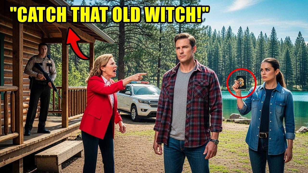 HOA Called the Cops on My Wife for Changing Our Cabin Lock — Then Froze When She Flashed Her Badge