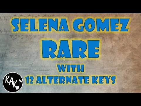 selena-gomez---rare-karaoke-instrumental-original-lower-higher-male-key