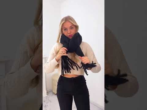 Vidéo: Comment porter une écharpe : 13 étapes (avec photos)