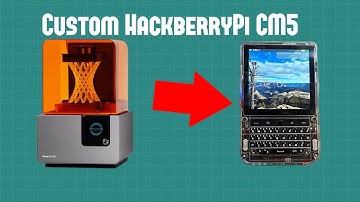 My HackberryPi CM5 joins the crystal family!