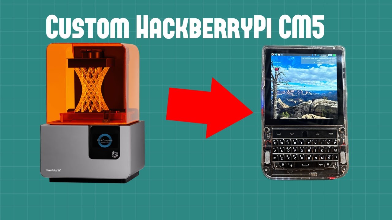 Специальная оболочка для HackberryPi CM5!