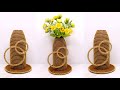 Cara Membuat Vas Bunga Sederhana menggunakan Botol Plastik ! | Daur ulang botol plastik