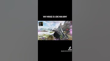 Why Mirage is perfect for solo #ps4 #apexlegends #apexclips #gaming #mirage #r301 #solo #squadwipe