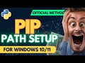 How to Set Path for PIP in Python (Windows 11/10)