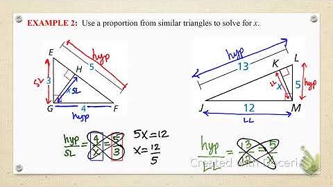 GEO 9.3 Similar Right Triangles