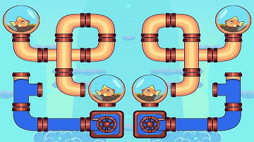 save the fish game pull the pin /save fish game /fishdom ##7