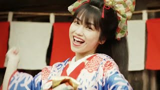 元AKB48・田野優花、ミニの着物で美脚ダンス！映画『近江商人、走る！』本編映像