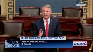 Sen. Roger Marshall Delivers Remarks on the Senate Floor