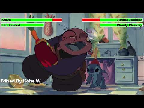 Lilo & Stitch (2002) House Battle with healthbars