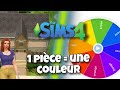 1 pice  1 couleur  challenge sims 4