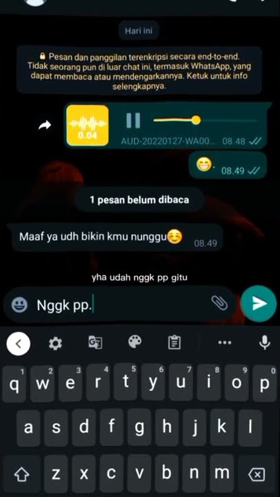 Sound WA sedih🥀 || link sound ada dibio ya🐣