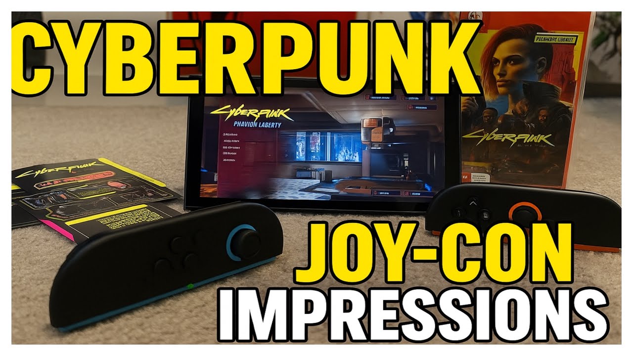 Cyberpunk 2077 Ultimate Edition on Switch 2 – Handheld Gameplay & Joy ...