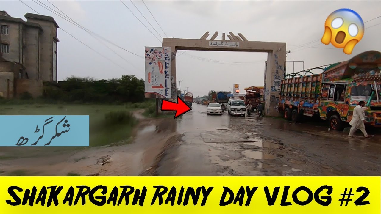 Shakargarh Rainy Day vlog 2 YouTube