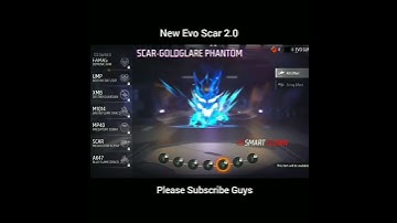 Thumbnail of New Evo Scar 2.0 😍 ||Upcoming emotes 😘||  Garena Free Fire || #shorts #trending #viral