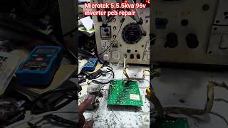 5.5KVA 96V Inverter PCB Repair | Dead Inverter Complete Repair #shortsvideo #electrical