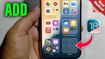 iOS 18: How To Add Apps To Hidden Folder