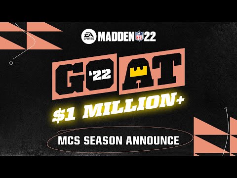 MCS SEASON ANNOUNCEMENT 📣 TRAILER 👑 💰  | BE THE GOAT '22 | Madden 22