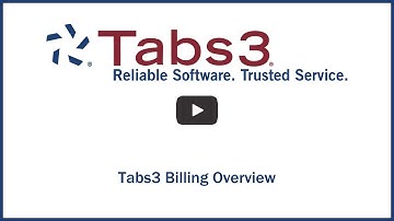 Tabs3 Billing Overview