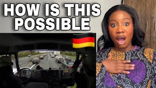 American reacts to German firefighters AMAZING response to motorway accident