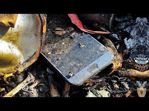 Found broken phone in the rubbish | Restore Galaxy J7 Pro | Restoration destroyed abandoned phone