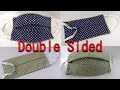 Face Mask Sewing Tutorial | How to make Face Mask, Double Sided Face Mask DIY, Cómo hacer mascarilla