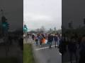 thousands of Irish patriots marched to protest illegal immigration #protest #irish #fyp #shorts