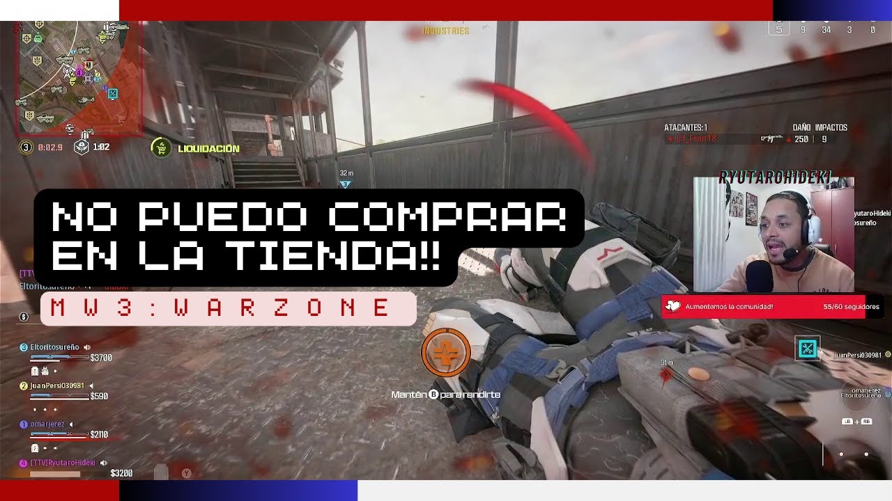 NO PUEDO COMPRAR EN WARZONE! 😬🔴 | WARZONE TEMP 5 - YouTube
