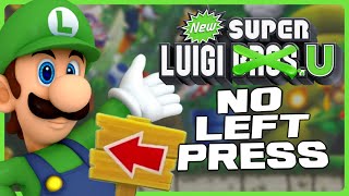 Is it possible to beat New Super Luigi U Without Pressing LEFT?