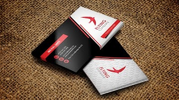 Modern Business Card Design I Photoshop CC Tutorial