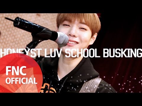 [HONEYST – HONEY SNACK] LUV SCHOOL BUSKING MAKING FILM