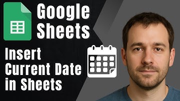 Google Sheets: How to Input the Current Date (Formula + Shortcut Guide)