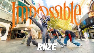 One Takekpop In Public Impossible - Riize 라이즈 Glitch Crew Australia
