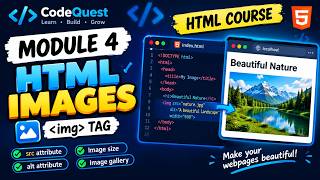 HTML Images Explained 🖼️ | Learn the `img` Tag (HTML Course Module 4)