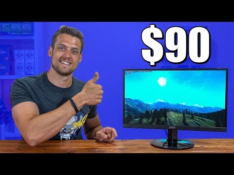 The BEST Gaming Monitor Under $100 | Acer SB220Q Review