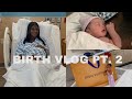 LABOR & DELIVERY VLOG PT. 2 | I SURPRISED NIYAH WITH A PUSH GIFT
