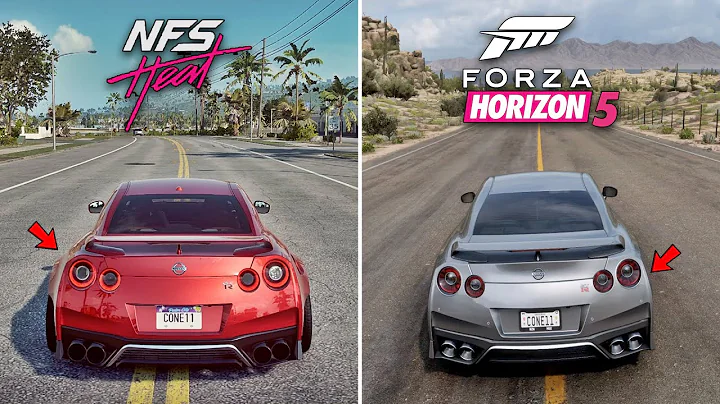 Side by Side Comparison | NFS HEAT VS FORZA HORIZON 5 (WHICH IS BEST?) | Nissan GTR