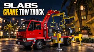FiveM Tow Truck Job with a Real HIAB Crane | QBCore, Qbox, ESX, Standalone | 9LABS