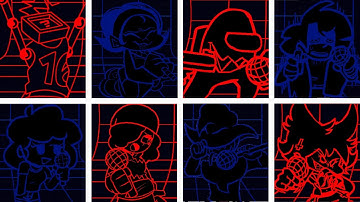 Glitcher but Every Turn Another Character Sings It (FNF Glitcher but Everyone Sings It)