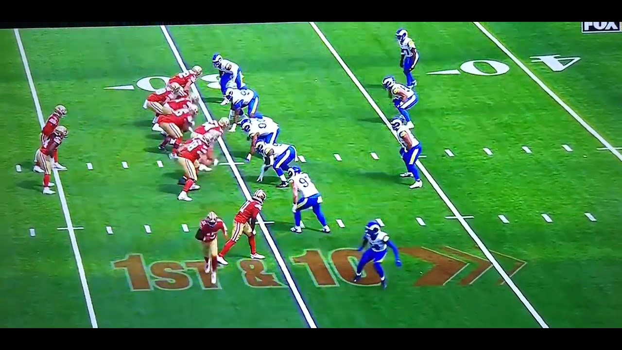 Wide zone RPO pull and throw on the glance - YouTube