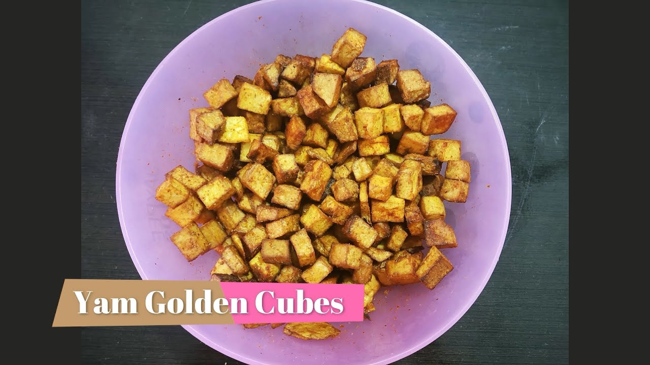 Crispy Golden Yam Cubes | Suran Cubes | Elephant Yam | Navratri special | Indian Cuisine Recipes