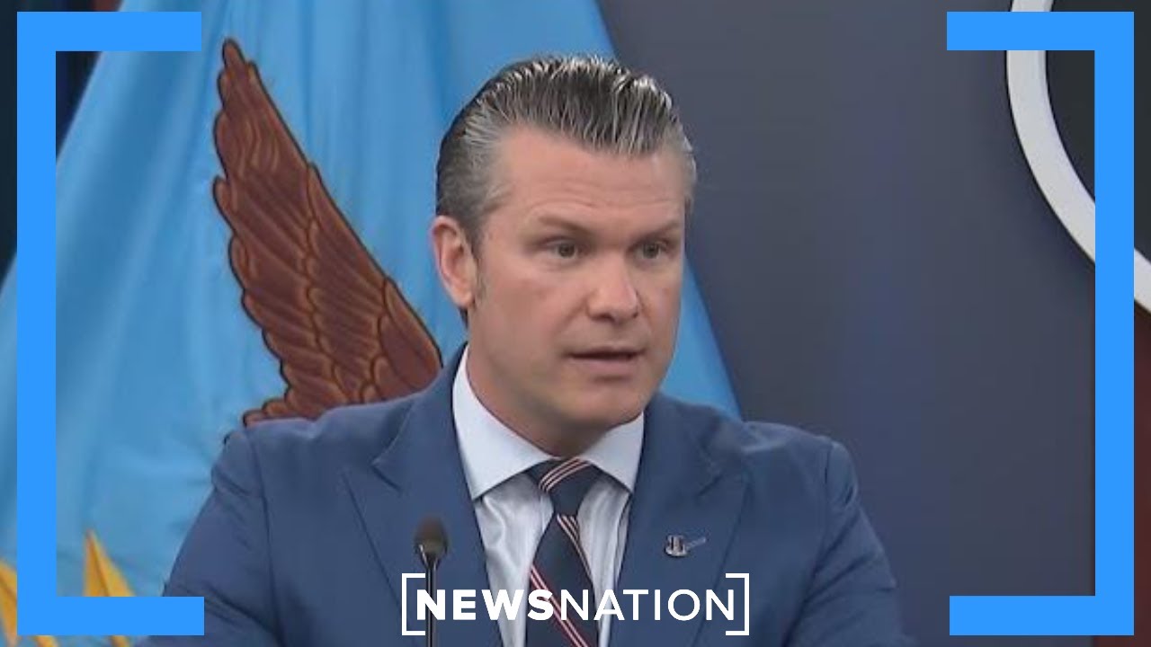 Война с Ираном закончится «в соответствии с нашими планами», — говорит Хегсет | NewsNation Live