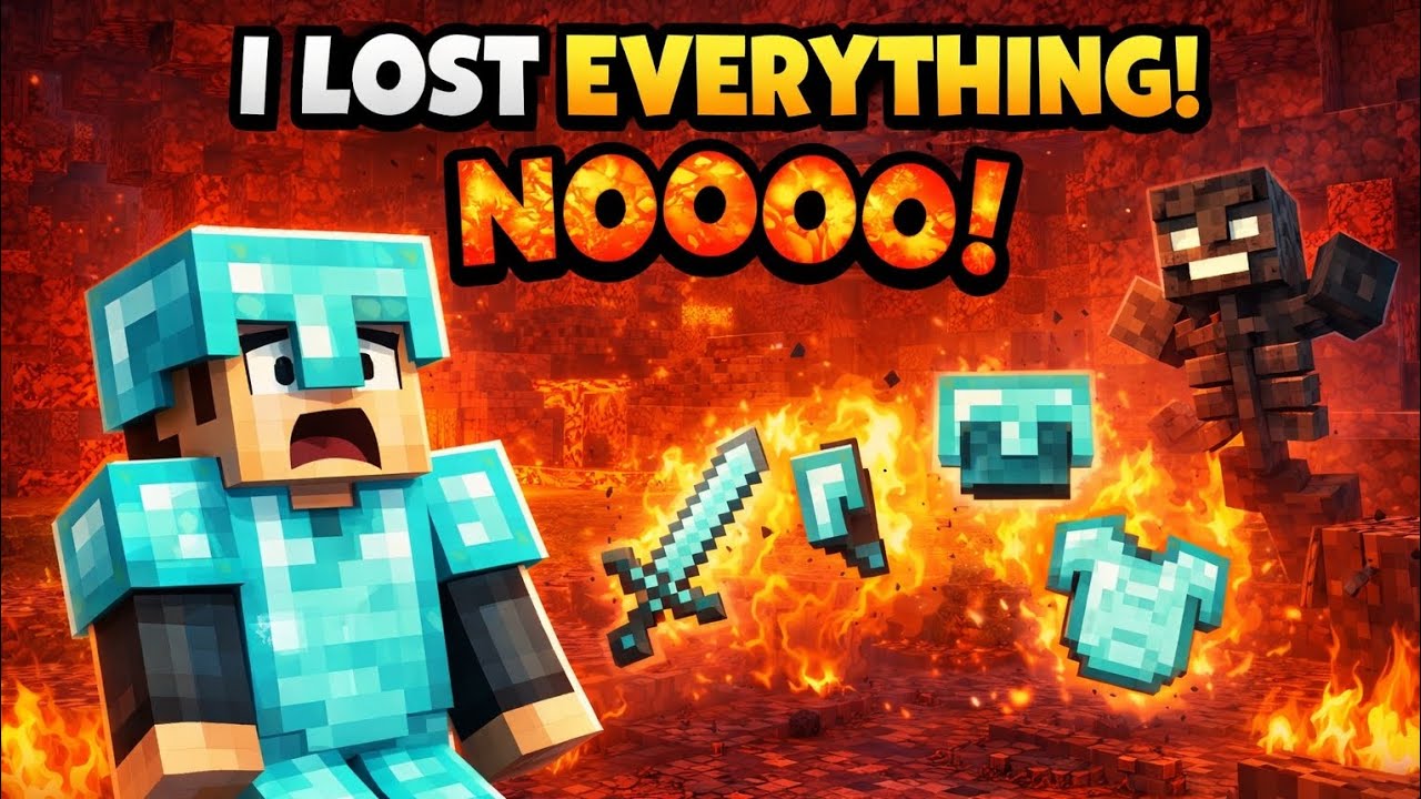 I Lost Everything in the Nether 😭 | Minecraft Survival - YouTube