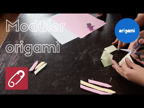 Modüler origami nasıl yapılır?-1. bölüm - 10marifet