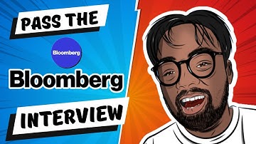 [2022] Pass the Bloomberg Interview | Bloomberg Video Interview