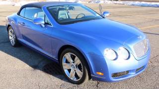 2007 Bentley Continental GTC For Sale, Only 20,700 Miles, Just Serviced, Loaded 2007 Bentley Continental Gt For Sale Low Miles Loaded Serviced Ready To Enjoy